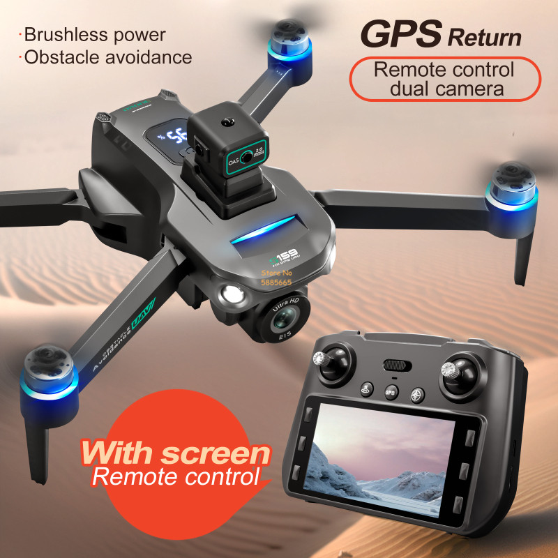 Drone Gps Module - 8K Doppia Fotocamera 5G WIFI FPV