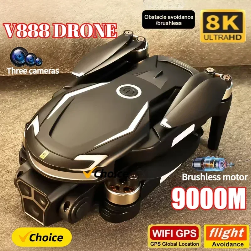 Drone Gps Mount - Nuovo Drone V888 8K GPS con