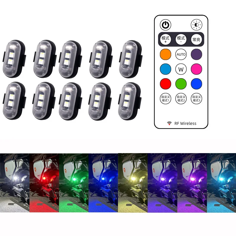2/4/8Pcs telecomando senza fil - Drone Led Light recensione e prezzo