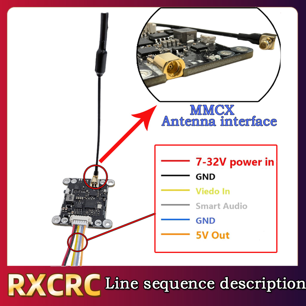 Modulo RXCRC 5.8G 48CH 1.6W VT - Drone Frame recensione e prezzo