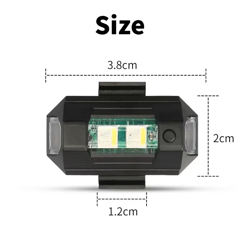 Luci per moto Drone Luce strob - Drone Led Light recensione e prezzo