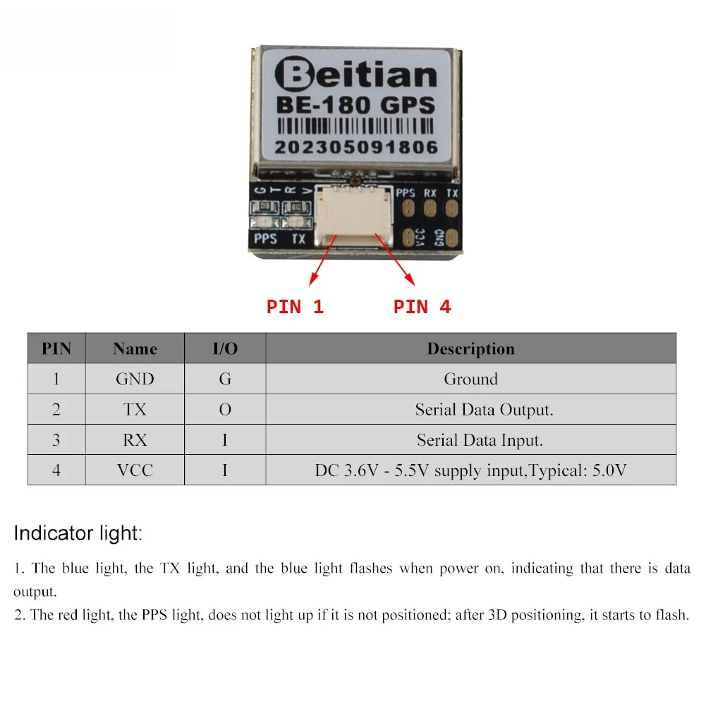 1/2/5 Pezzi Modulo GPS Beitian - Drone Gps Module recensione e prezzo