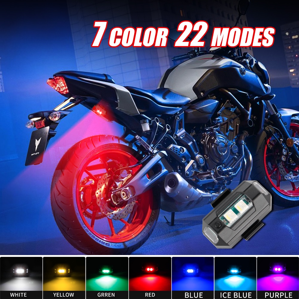 1PC 7 colori Mini USB di ricar - Drone Led Light recensione e prezzo
