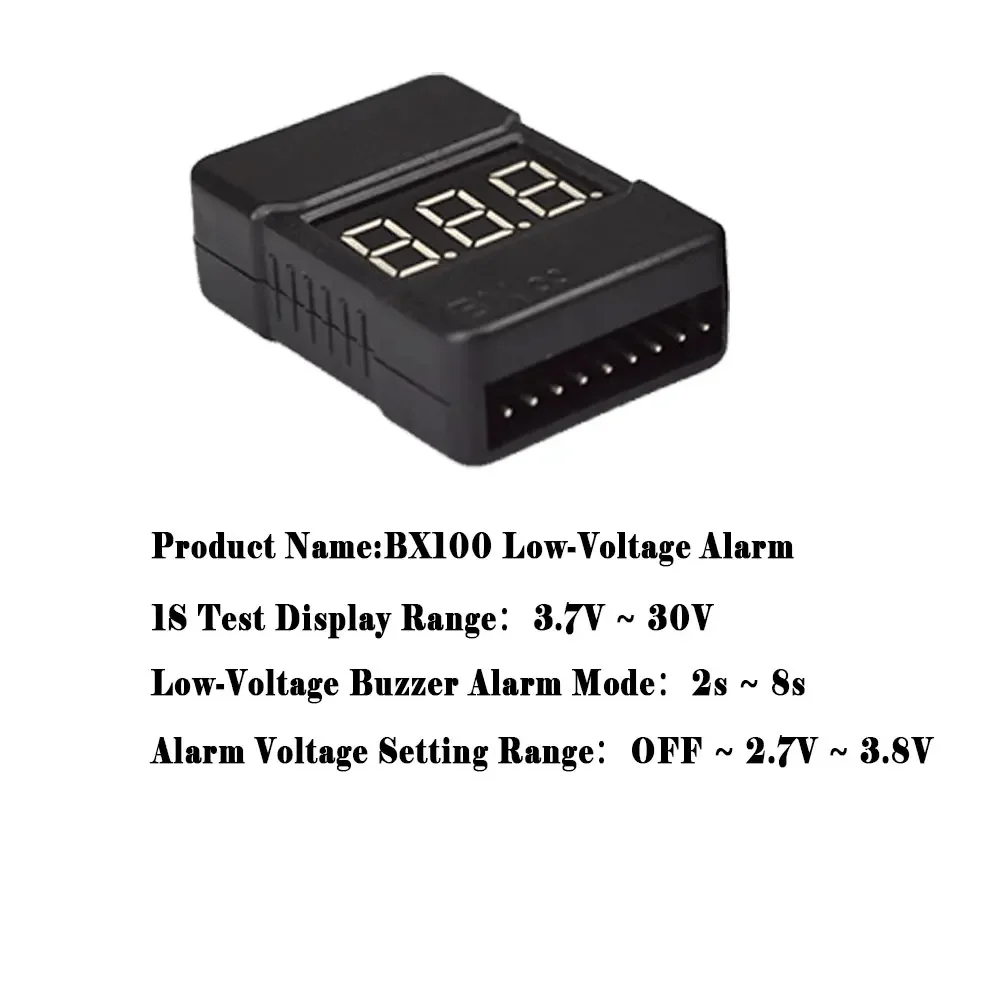 BX100 1-8S Tester di tensione  - Drone Buzzer recensione e prezzo