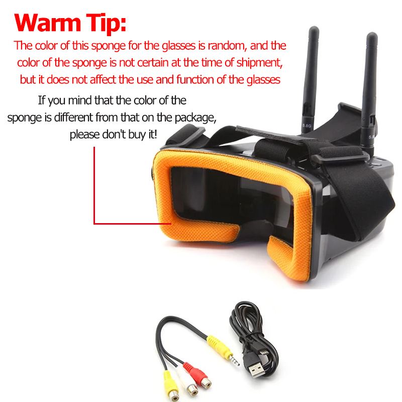 VR009 Occhiali video FPV Scher - Drone Antenna recensione e prezzo