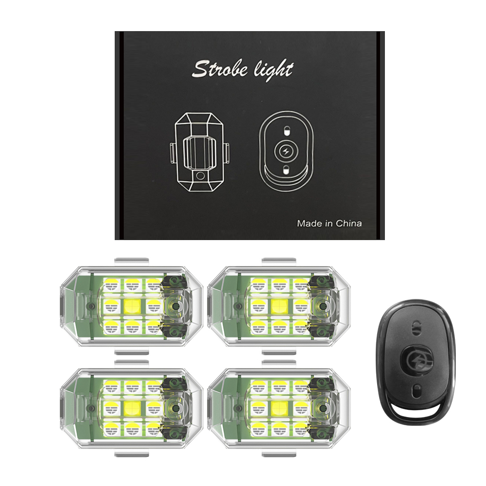 1/2/4 pezzi luce stroboscopica - Drone Led Light recensione e prezzo